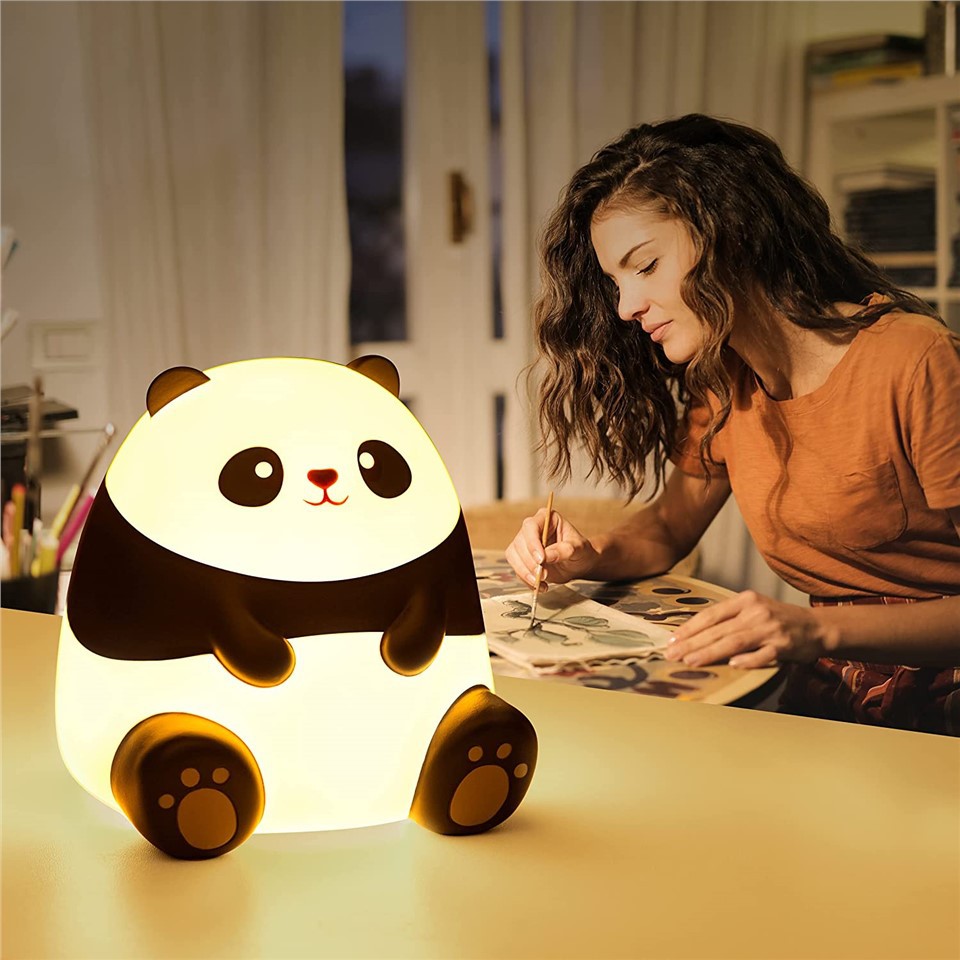 Panda Touch Silicone Lamp